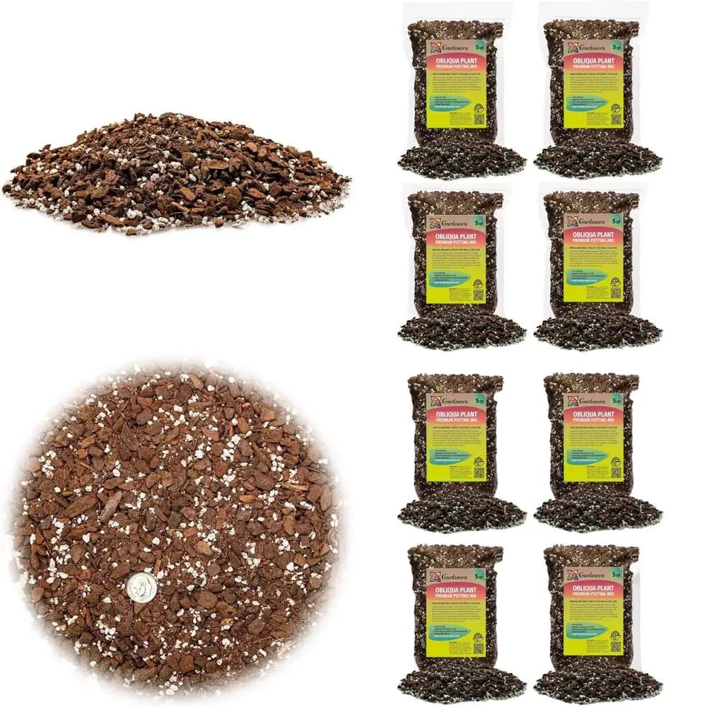 Mixture for Watering from 20 Quarts for Plants of Monstera Obliqua (4 Bags of 5 Quarts)