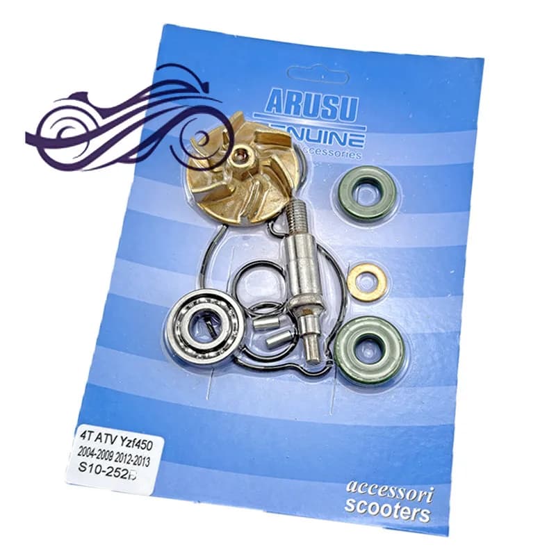 Motorcycle Accessories Water Pump Gasket Seal Repair Kit For Yamaha Atv 4T Yzf 450 2004-2009 2012-2013