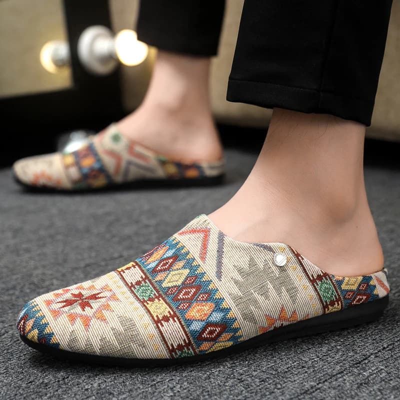 Mocassini Casual da Uomo, Scarpe Slip-On Traspiranti e Leggere, Sneakers Comode Antiscivolo per Primavera ed Estate