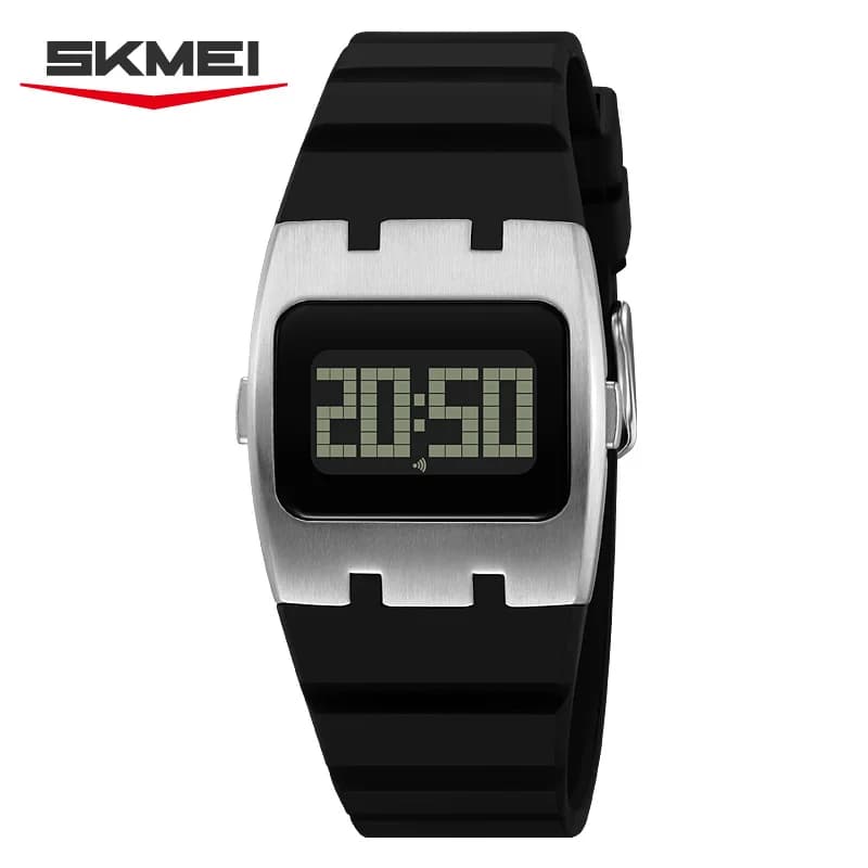 SKMEI 2415 Cronografo Calendario Sveglia Orologio elettronico Orologio da polso digitale luminoso impermeabile originale per uomo Moda