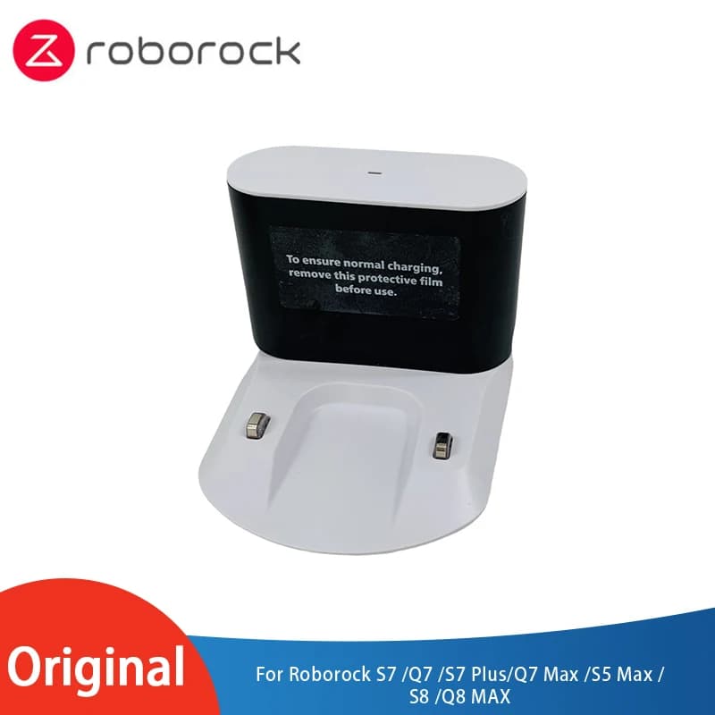 Accessori per parti di base per docking station per caricabatterie originale per parti di pulizia Roborock S7 /Q7 /S7 Plus/Q7 Max /S5 Max /S8 /Q8 MAX