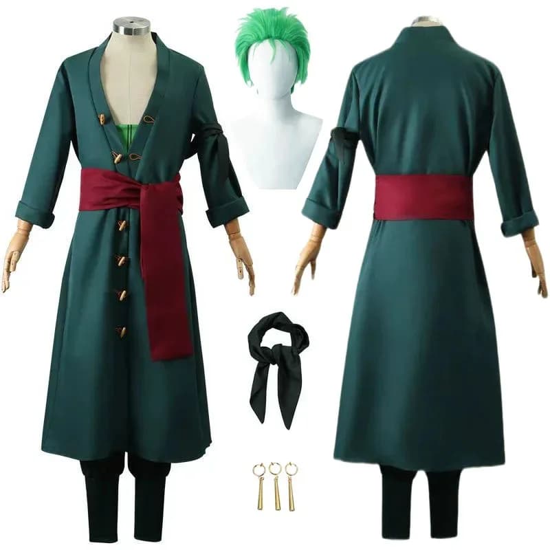 Cosplay OP Costume Parrucca Anime Vestiti Kimono Bambini adulti Natale Halloween Party Gioco di ruolo Outfit c;5'r,8.k;7,