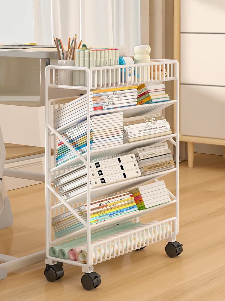 sotto la scrivania Scaffale portaoggetti multistrato Organizzatore Ra Carrello mobile Morsetto laterale Elfo Divisori mobili piccoli Sna Ra