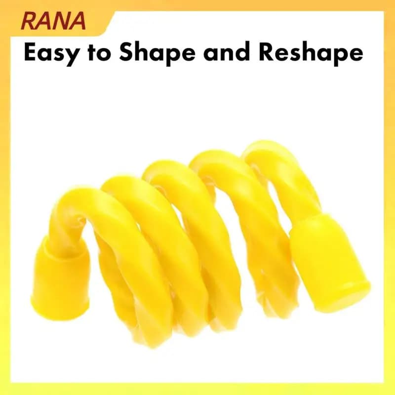 RANA 10PC Fascette per cavi in silicone da 18 pollici- Fascette per cavi riutilizzabili Fascette per cavi pieghevoli per imballaggio, fascette per cavi per interni ed esterni