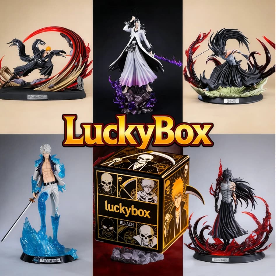 BLEACH Anime Figure Blind Box – Personaggio Casuale da Collezione, Regalo a Sorpresa Perfetto per i Fan degli Anime