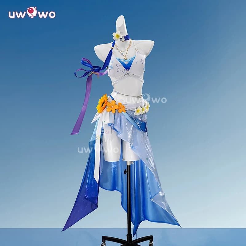 UWOWO Robin Cosplay Collab Series:Game Wuthering Waves Robin Summeretto Swimsuit Cosplay Costume Robin Wuwa Halloween Costume