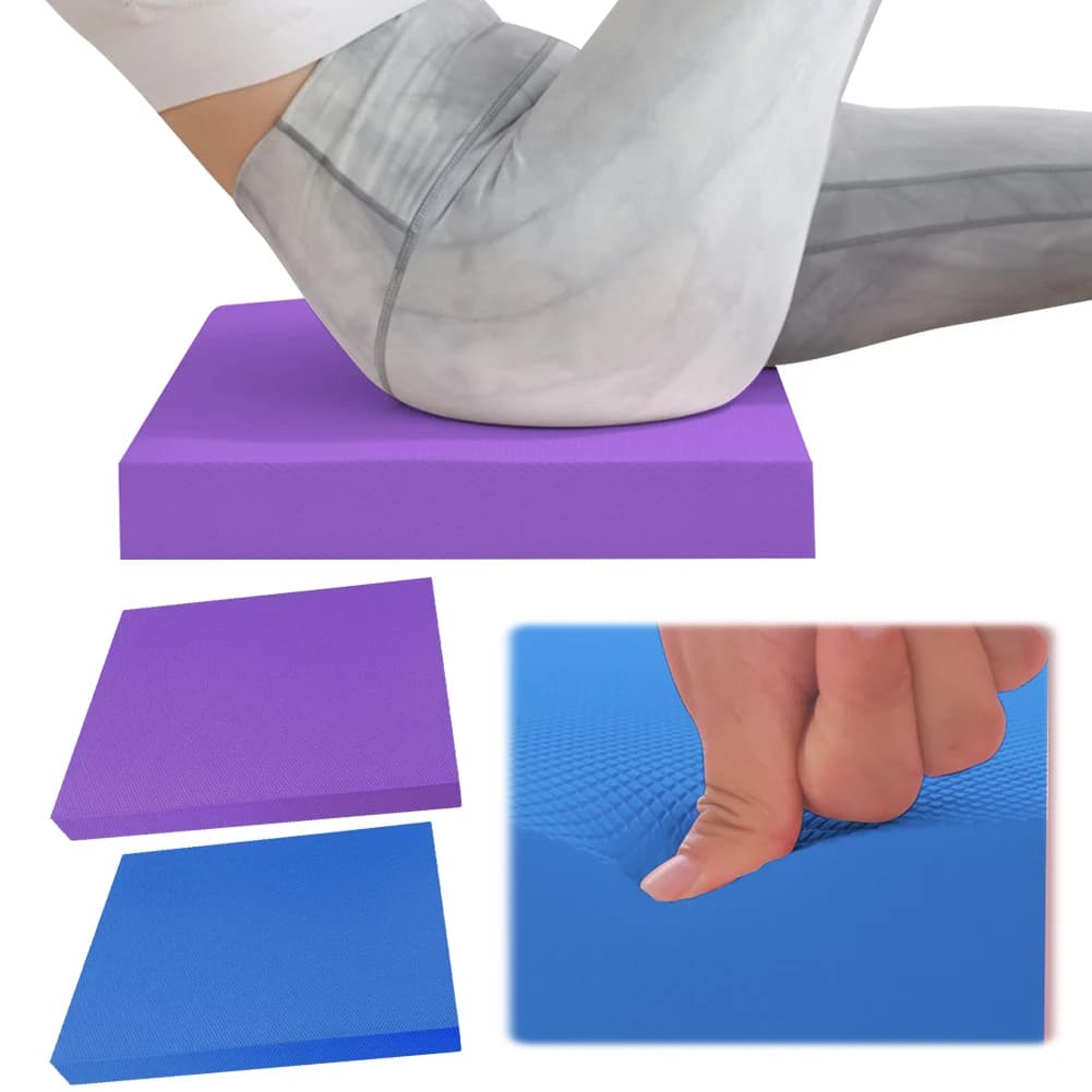 Anti-slip Yoga Balance Bearing, Foam Mat for Fitness Exercises, Pilates and Stretching