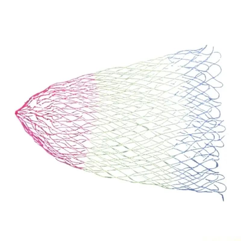 M5TC Rete da pesca pieghevole Rete da pesca pieghevole in nylon Rete ricambio Reti robuste Rete Accessori per pesca