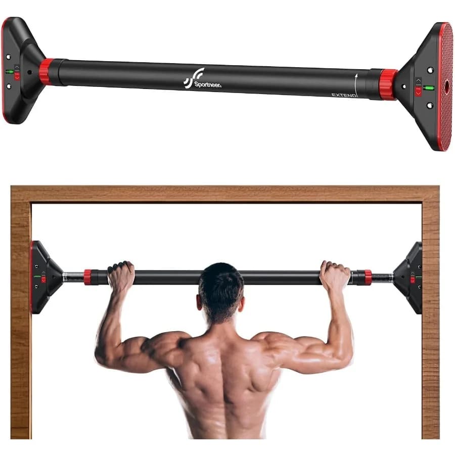 Traction bar: Traction bar for force training without screw Adjustable width locking mechanism Traction bar Max Lim thickened steel