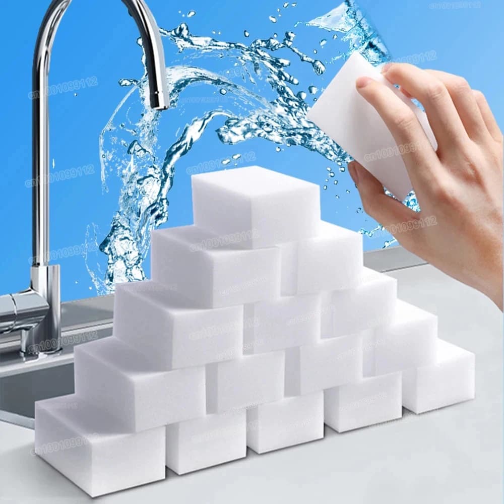10/20/50/100 pieces sponge sponge magic rubber cleaner sponges for cleaning kitchen cleaning tools bathroom 2030