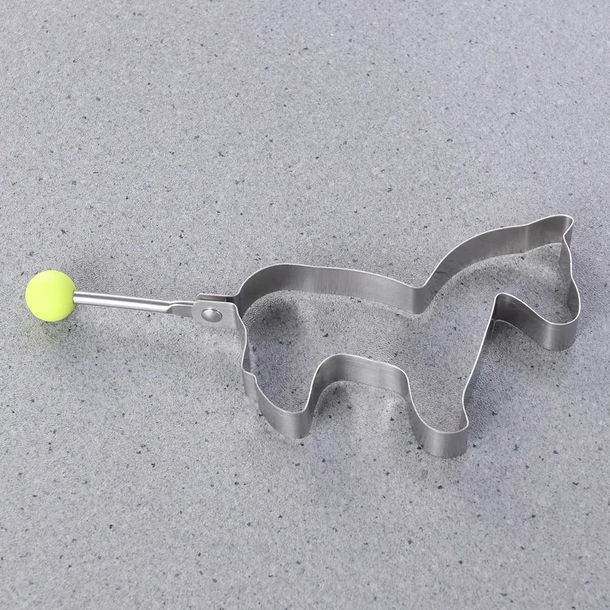 Stampo per Uova Fritte in Acciaio Inox, Creativo Forma di Cavallo, Anelli per Uova Fritte, Stampo per Pancake, Utensile da Cucina per Colazione