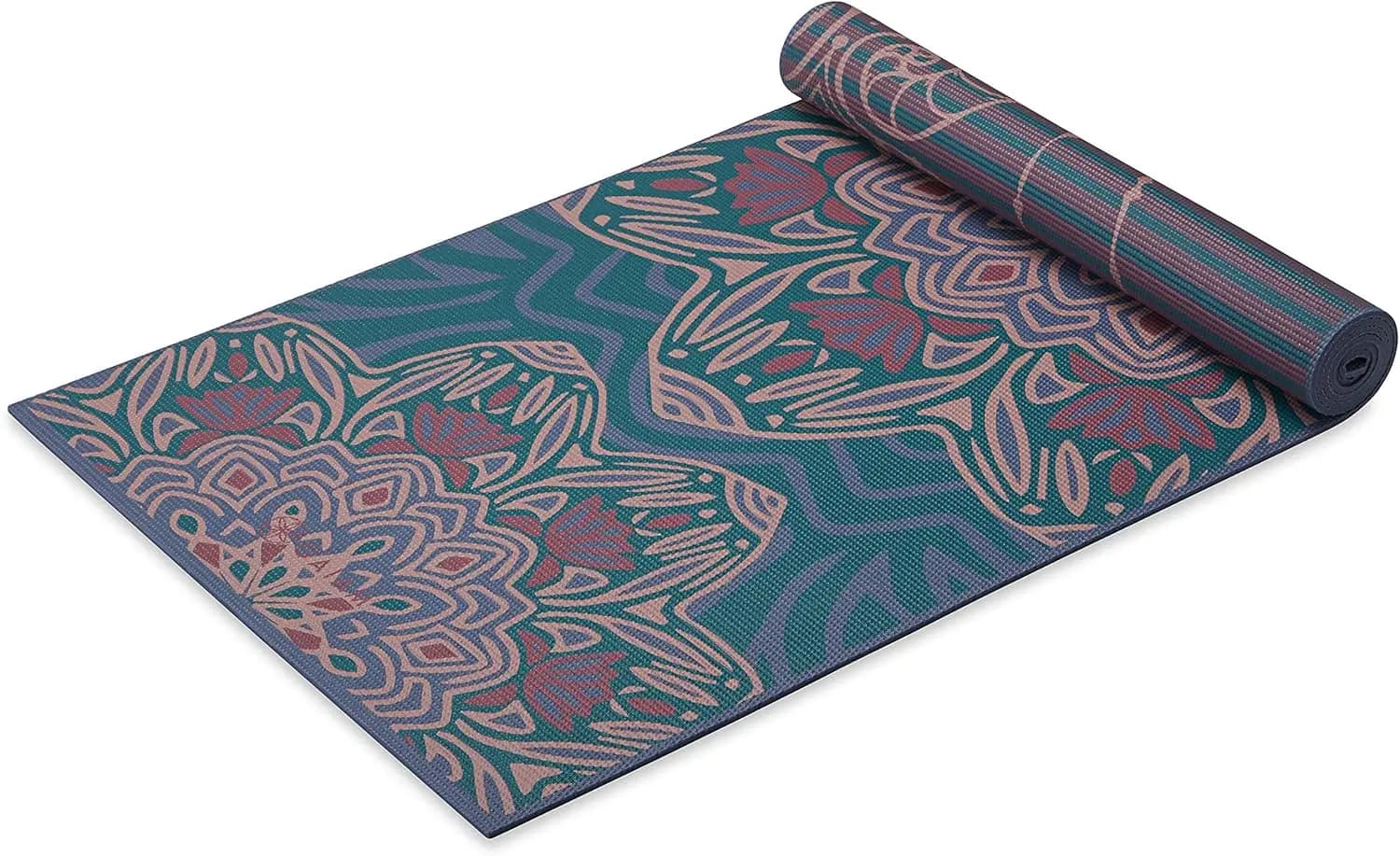Tappetino Yoga Extra Spesso 6mm Antiscivolo Reversibile per Pilates e Allenamenti a Terra, Leggero e Non Tossico