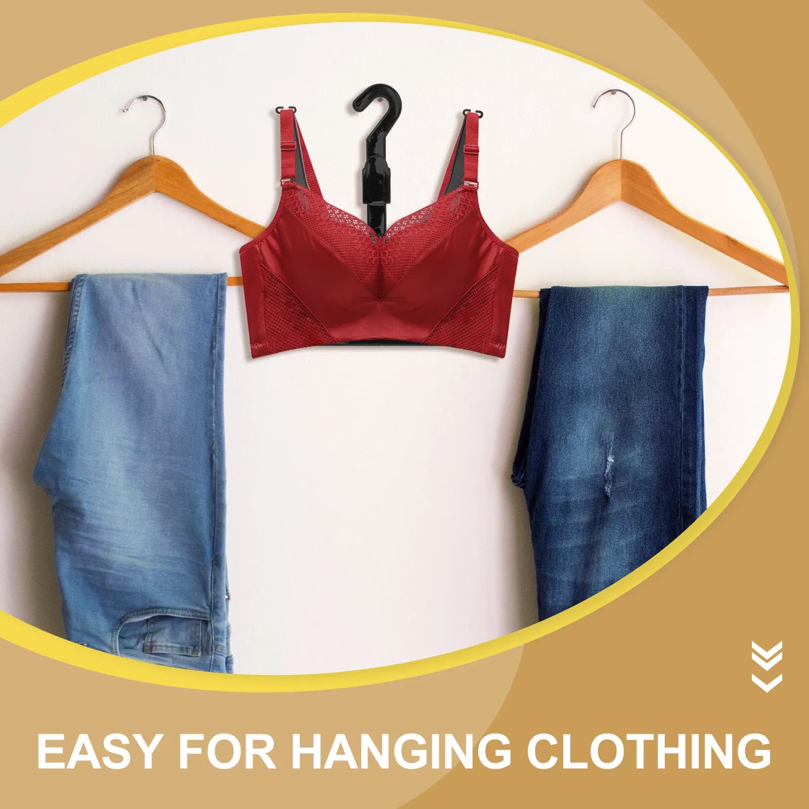 2Pcs Bra Mannequin Stand Women Bra Display Hanger Clothes Store Display Holder Female Underwear Showcase Underwear Mannequin