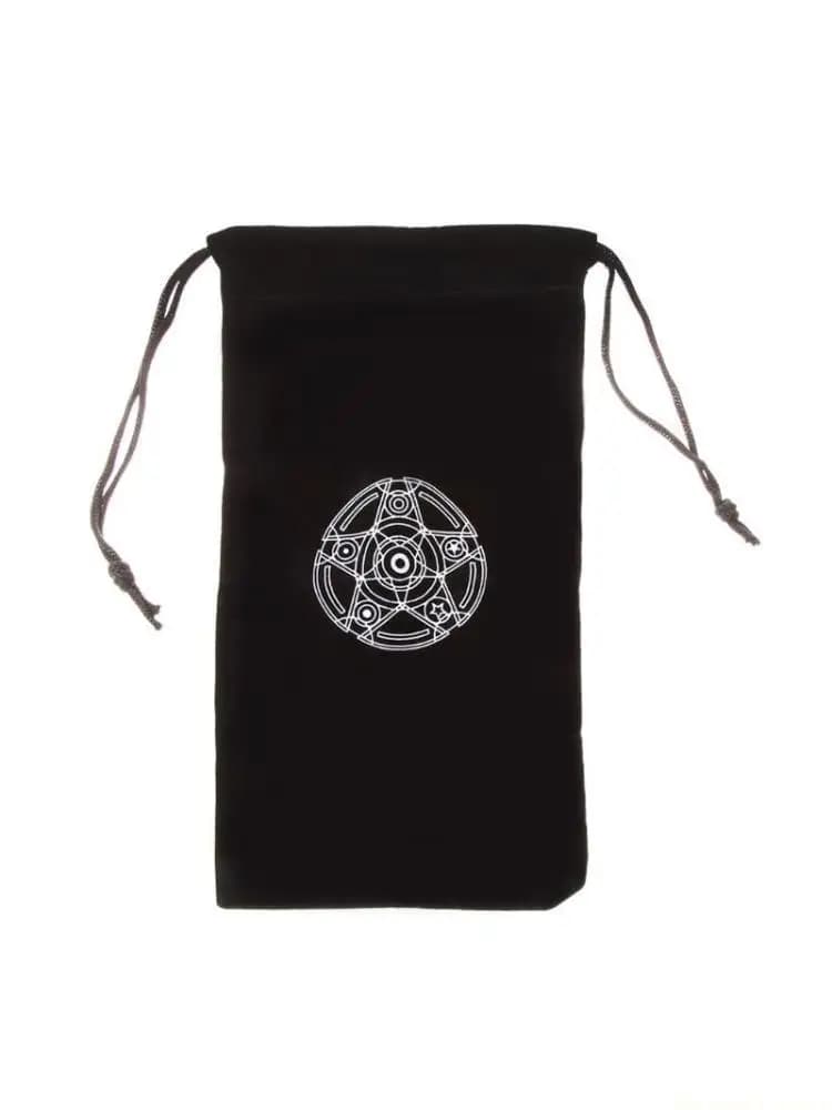31BE Borsa per divinazione con carte dei tarocchi Gioco con coulisse Scatola per tarocchi altare