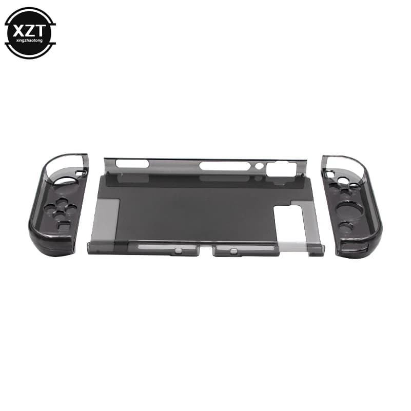 Custodia protettiva in TPU scozzese per Nintendo Switch da 1 pezzo, progettata ergonomicamente per un tocco confortevole con copritasti e pellicola temperata per schermo