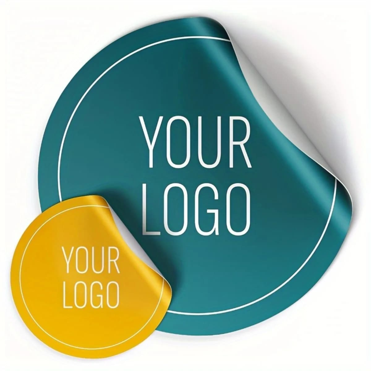 Customized Stickers for Weddings, Birthdays, Baptisms - Personalized Event Decor, Durable Waterproof Vinyl, Bulk Party Supplies