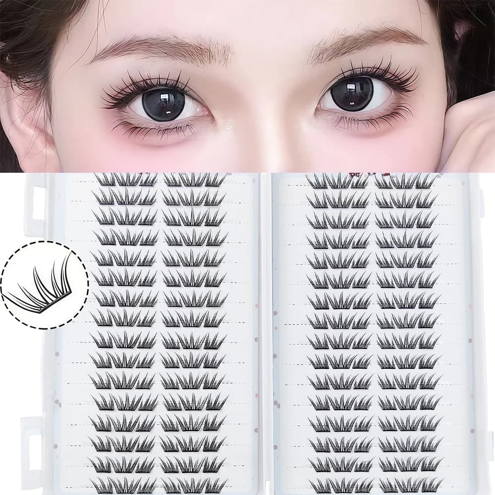 ‌ Sono completamente ossessionato da queste ciglia Blue Tears! Ciglia finte Blue Tears ispirate all'estate – effetto sale marino, arricciate, naturali