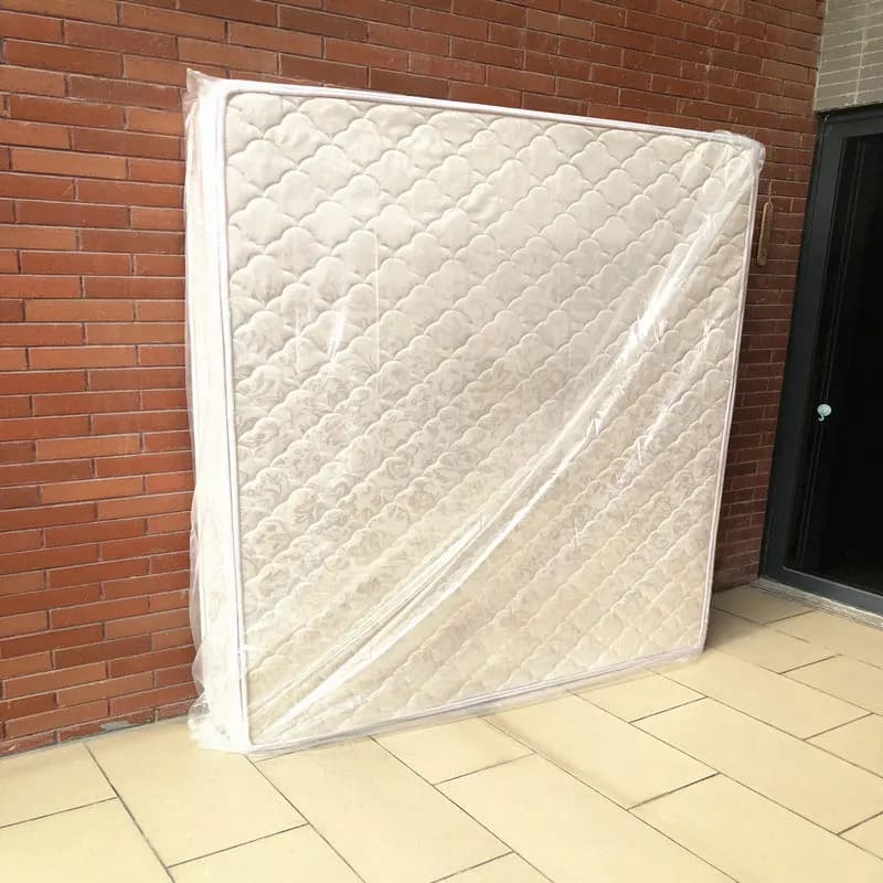 Thick Clear Plastic Mattress Storage Bag Dust Moisture Proof Moving Renovation Mattress Protector Packaging Tote