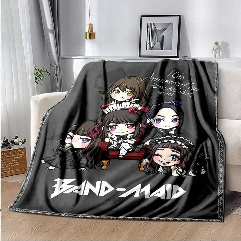 Coperta Band Maid, leggera e calda, isolante, per divano, letto, ufficio, auto, coperte per ginocchia, Copertura, Deken, Frazada