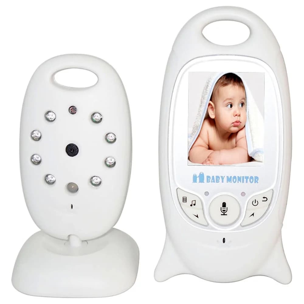 Videocamera per baby monitor VB601 Babysitter wireless Conversazione bidirezionale Visione notturna IR LED Temperatura Babi Nanny Camera 8 Ninne nanne