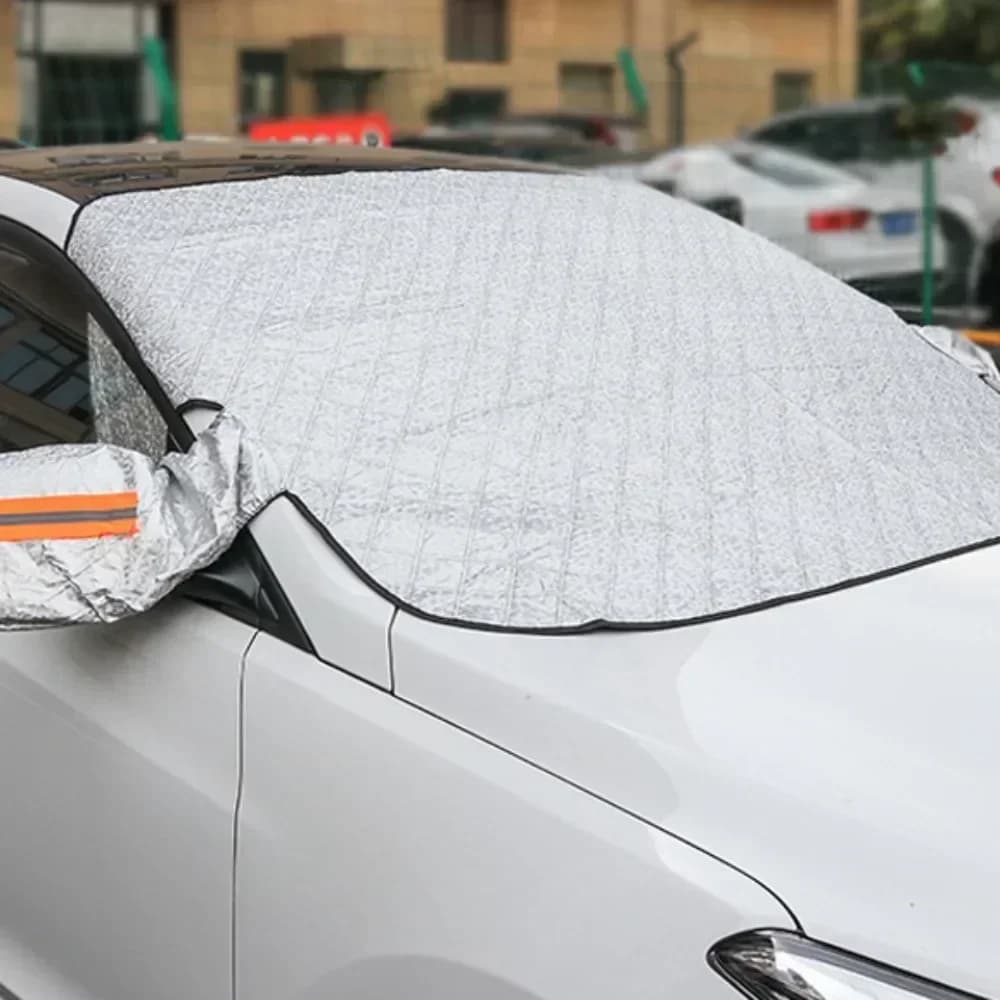 For Custom Winter Car Front Windshield Snow Cover Waterproof IceFrost Sunshade Cover