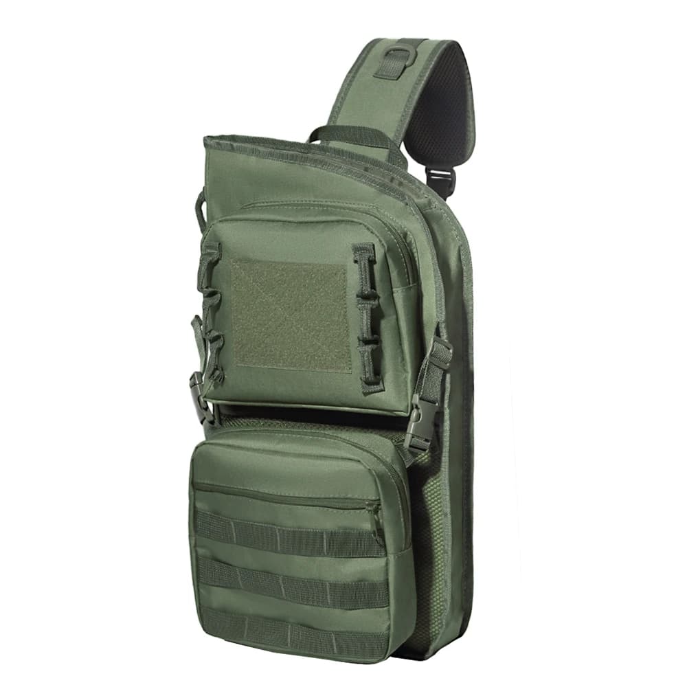 Borsa per frecce con sistema Molle per faretra leggera per tiro con l'arco espandato con tasca appesa per tiro al bersaglio da caccia
