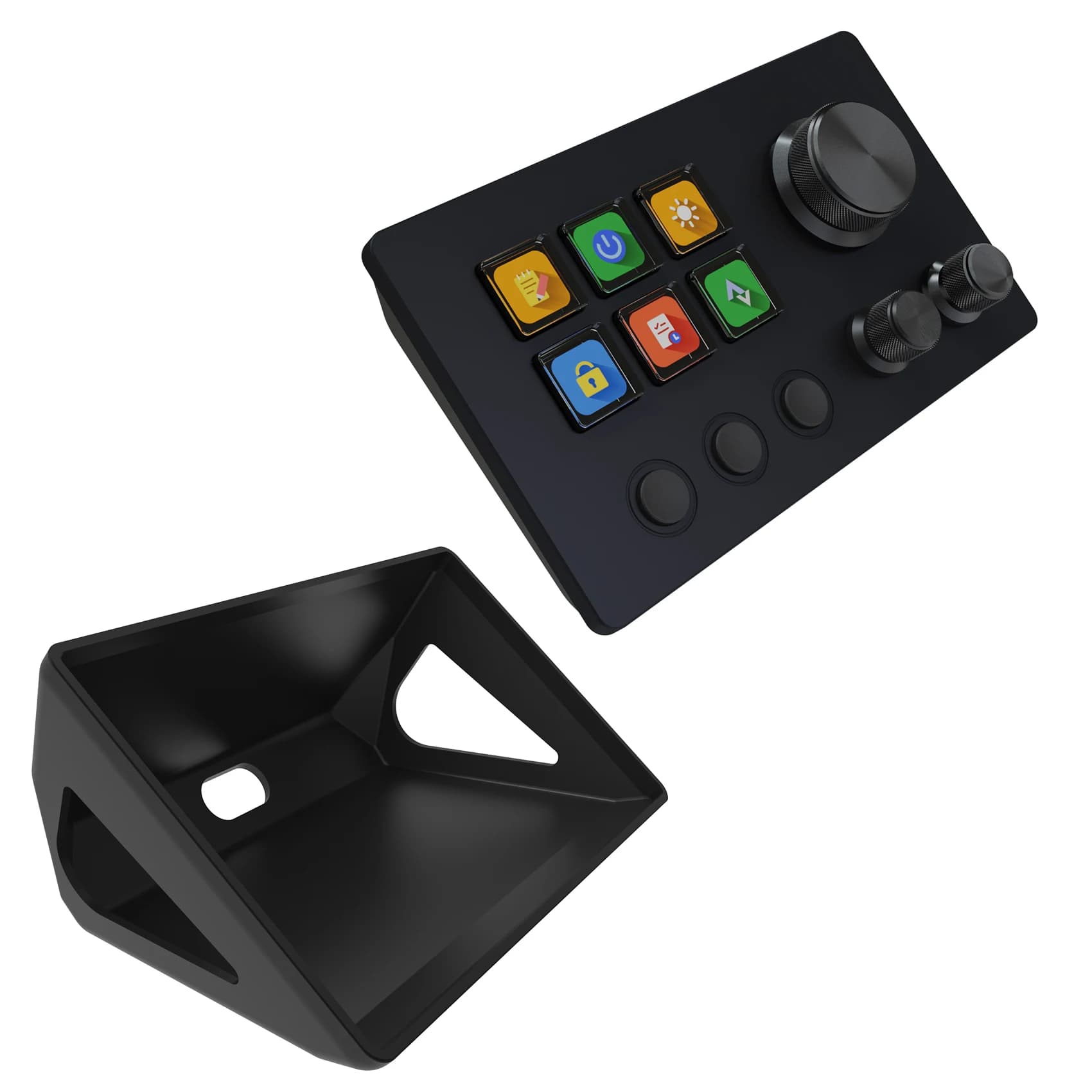 Mirabox N3 N3 Pro 293S Stream Deck Macro Pad Visual Shortcuts OBS Controller Streamdeck Deck Dock Controller Creative Console