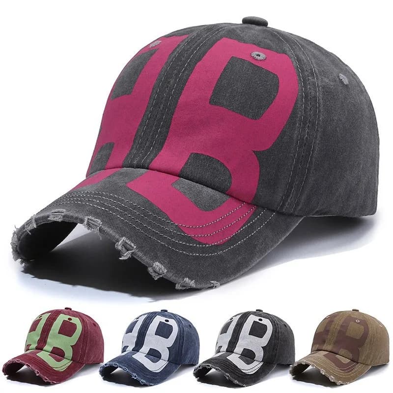 Baseball Hats in Spring Cotton, Winter Snapback Hats, Hip Hop Hats for Men and Women, Casual Multicolor for Autumn and Summer