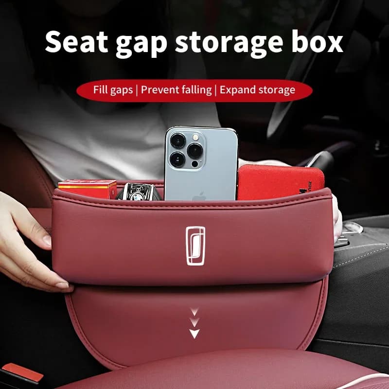 Seggiolino auto Gap Organizer Scatola di Immagazzinaggio Tasca Per Besturn T99 T77 B70 T55 T77PRO NAT B70S X80 Hongqi H9 HS Accessori Per Interni Auto