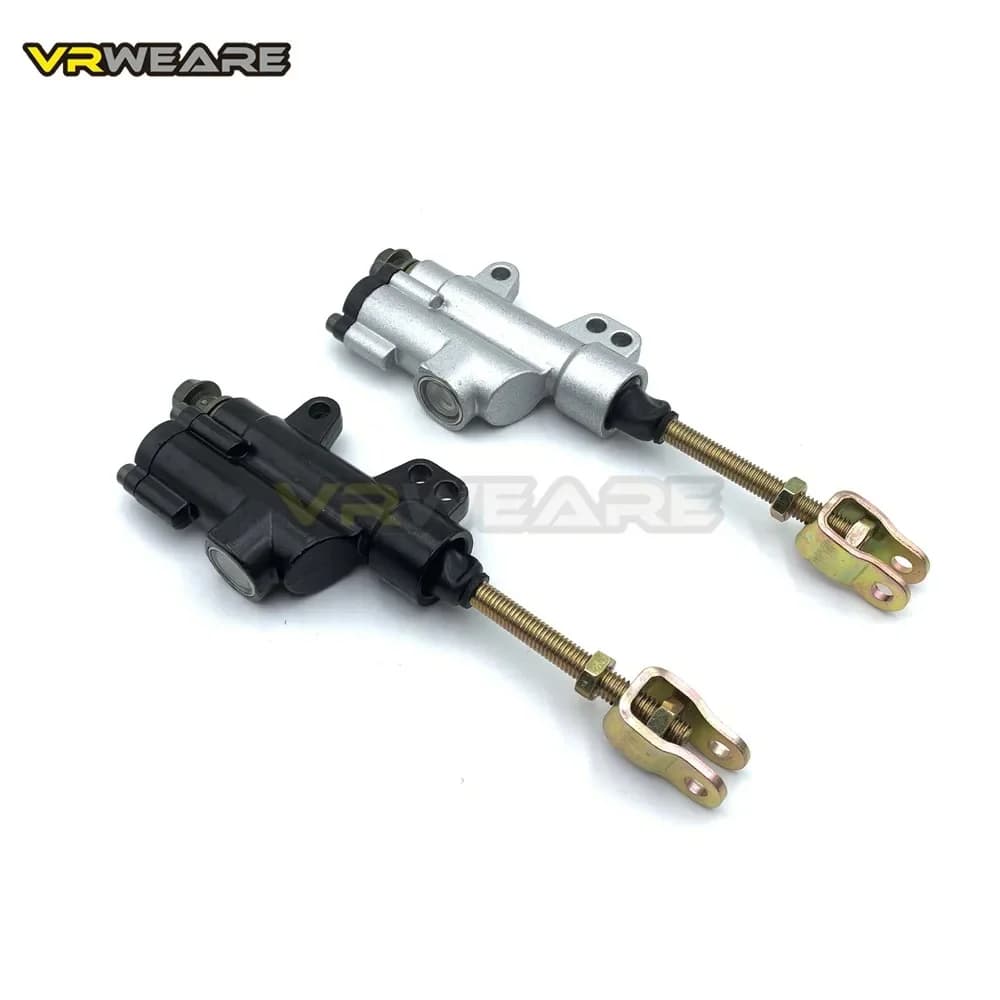 Motorcycle Foot Hydraulic Rear Brake Pump Brake Master Cylinder Pump For 50cc 70cc 110cc 125cc 150cc 250cc ATV Pit Pro Dirt Bike