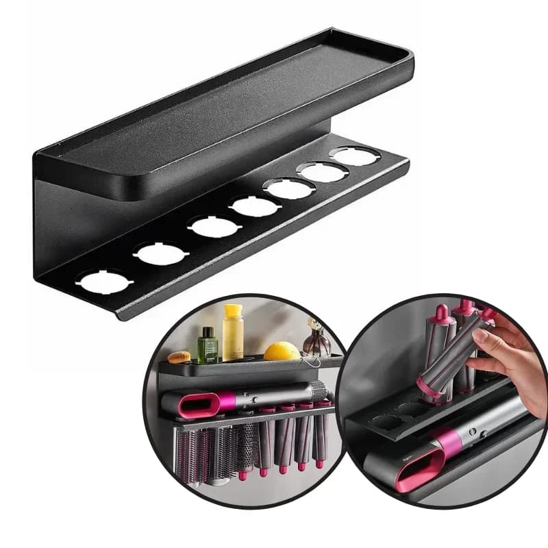 New Bearings for Wall Hairdryer Suitable for Dyson Airwrap Bathroom Shelves necessary to store hair care tools
