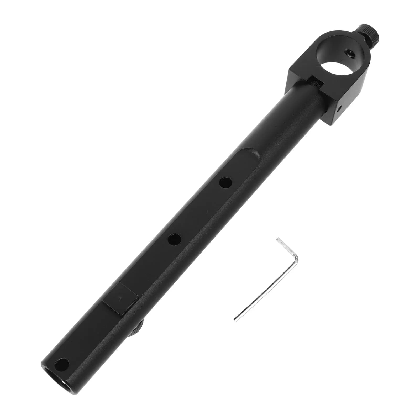 Supporto Ergonomico in Lega di Alluminio per Schermo Microscopio, Montaggio in Metallo per Monitor di Microscopi Digitali da Laboratorio