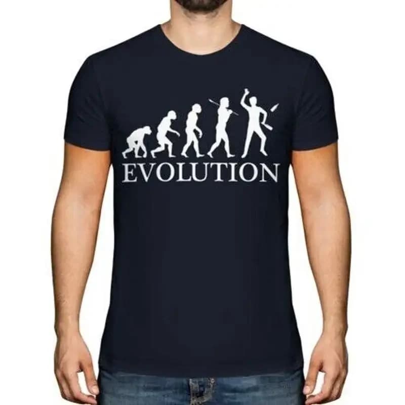 T-shirt da uomo con shaker per cocktail Evolution Bartender