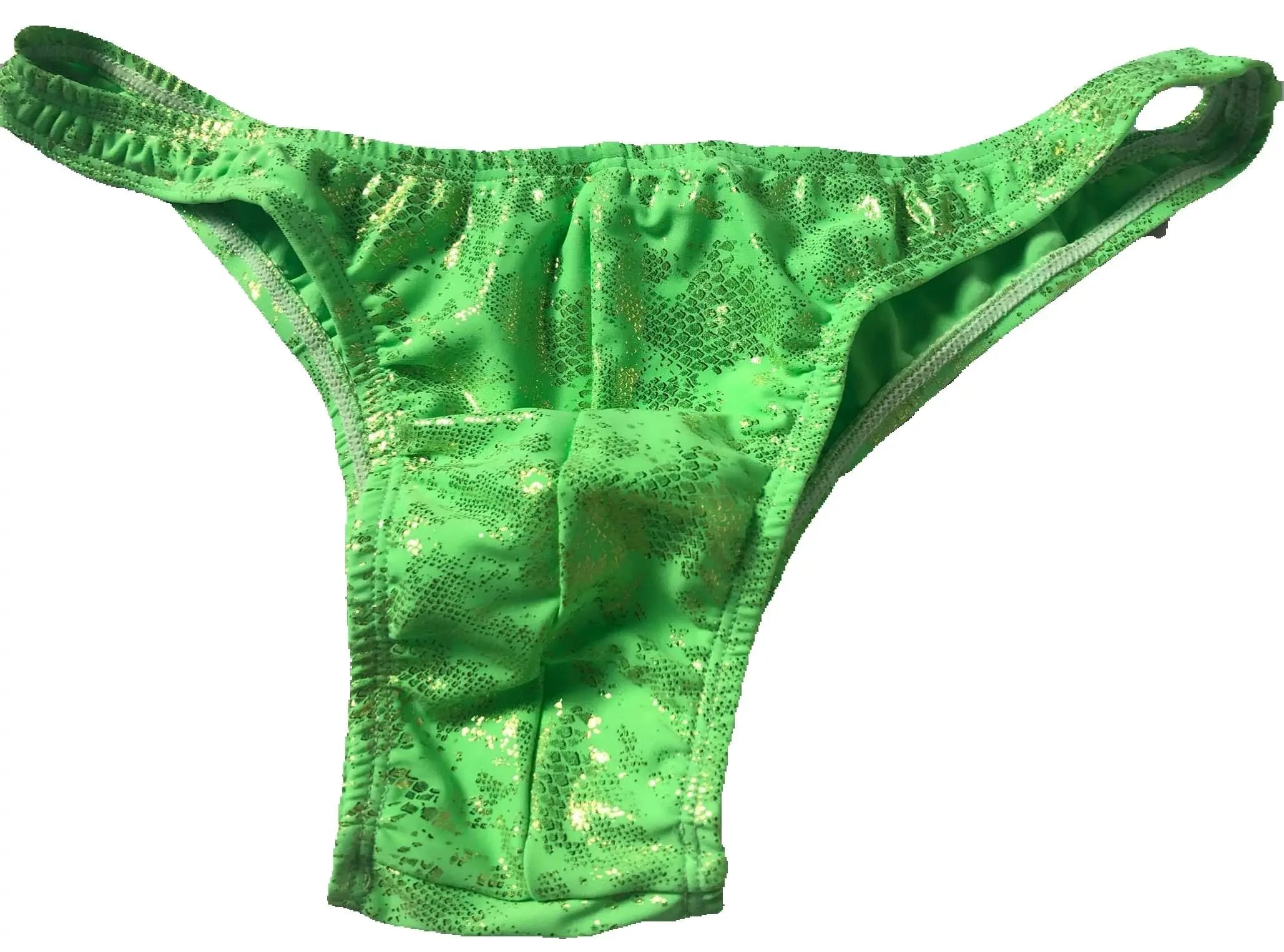 Slip da competizione per bodybuilding da uomo NPC IFBB WBFF Pantaloncini da performance elastici lucidi abbronzanti Intimo fitness