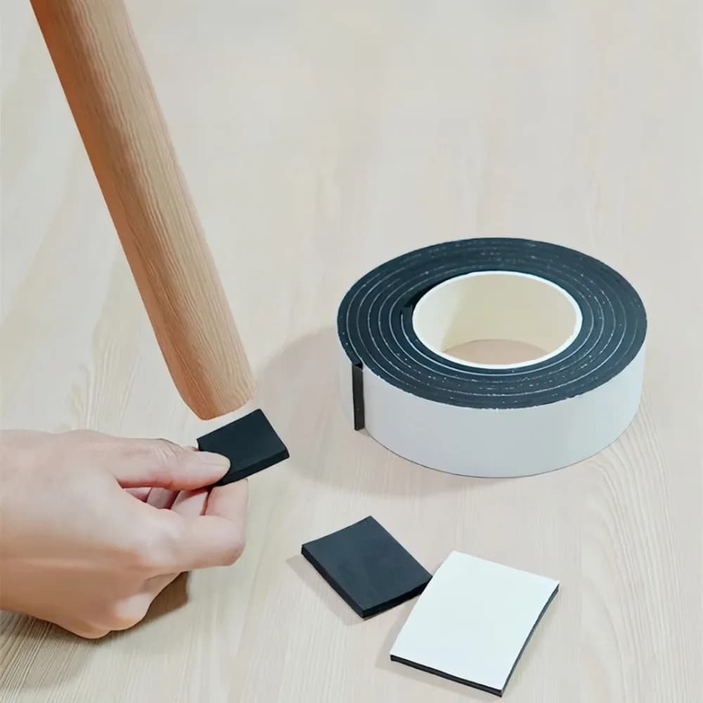 Tavoli Sedie Rotoli di feltro Cuscinetti antiscivolo Coprigambe per panca per divano Cuscinetti resistenti all'usura Adesivi antirumore per letto Coperture protettive