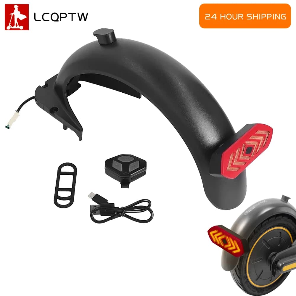 Kit parafango posteriore fanale posteriore indicatore di direzione controller modificato parte parafango posteriore per scooter elettrico Ninebot Max G30