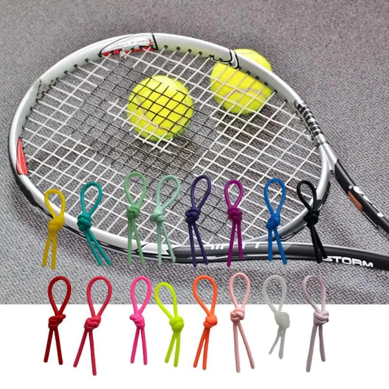 1/8 pieces soft silicone tennis racquetball vibration shock absorbers anti vibration tennis racket node squash damper