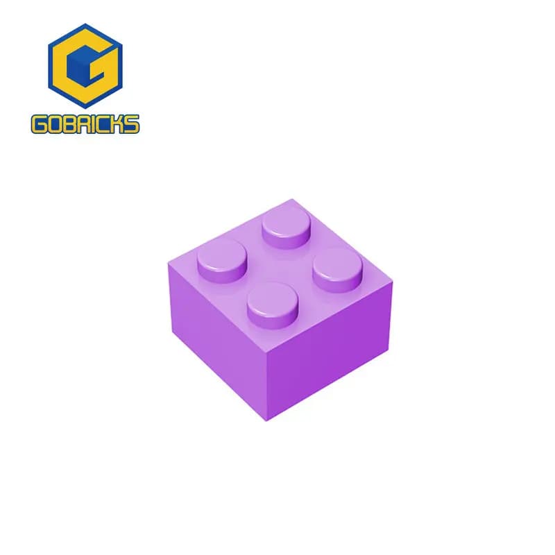 Gobricks 10 pz Mattoni MOC 3003 6223 35275 2x2 Cambio ad alta tecnologia Cattura Per Blocchi di Costruzione Parti Mattoni FAI DA TE Giocattolo Compatibile 3003