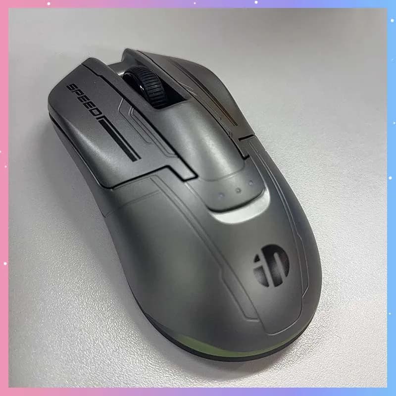 Mouse da Gaming Wireless IN10 PRO Tri-Mode 2.4G/BT/Cablato PAW3950 30000DPI 8000Hz Leggero per E-Sports e Ufficio, Controller Regalo
