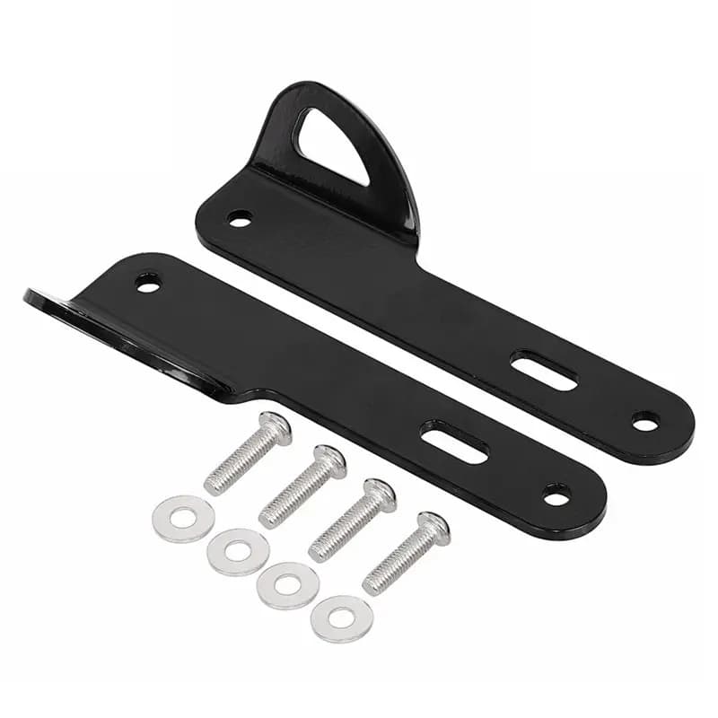 A82M-Kit staffa di legatura forcella anteriore nera adatta per i modelli Electra Glide 1993-2023