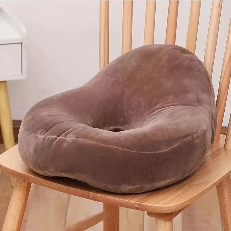 Cuscino in memory foam per coccige, cura delle emorroidi - Cuscino per sedile a ciambella con imbottitura, ovale portatile per gravidanza, sedia da ufficio, auto