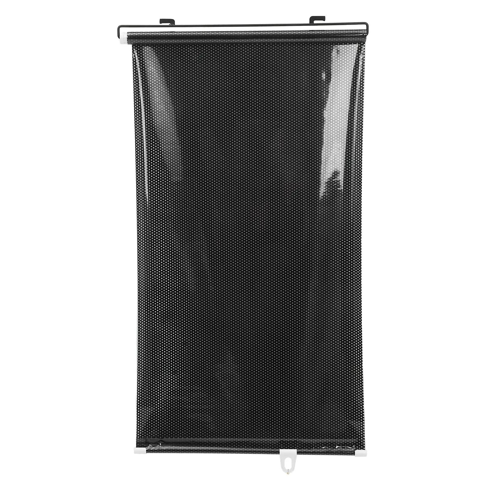 Dark Curtain for Nailless Kitchen Window, with Suction cup, for Privacy and Solar Protection, Telescopic Coverage for Lucernery