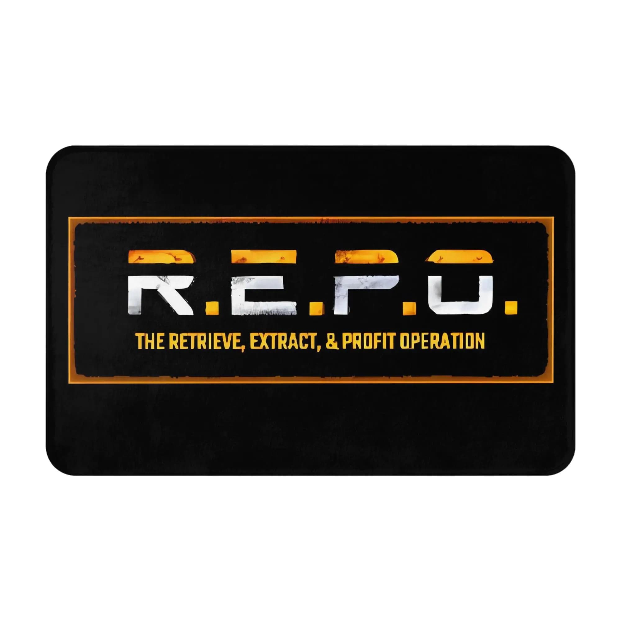 Tappetino da bagno ispirato ai giochi horror, decorazioni stravaganti in stile sci-fi, R.E.P.O. Tappeto da soggiorno, tappeto da esterno, decorazione per la casa