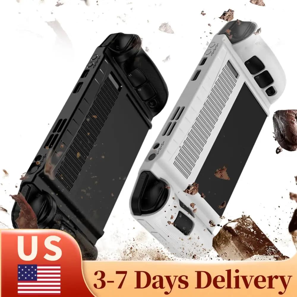 Custodia protettiva antiurto in TPU con supporto, cover protettiva anti-caduta e antiscivolo per accessori da gioco Lenovo Legion GO
