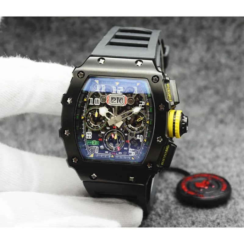 Men's Watches 2025, Luxury Brand, Men's Automatic mechanical wrist watches, RM clock, Montre Homme