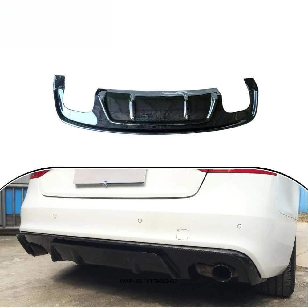 PerAudi A5 S-LINE S5 2012-2016 Kit corpo in fibra di carbonio con labbro diffusore paraurti posteriore