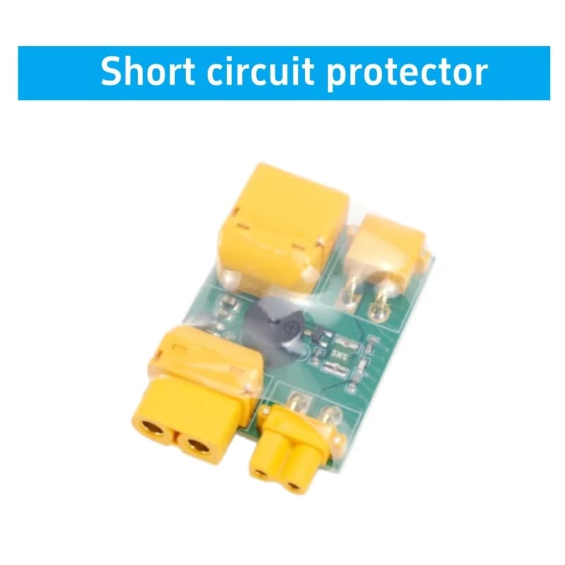 Smart XT30 / XT60 2-6S safety fuse with Cortocircuit protection for RC FPV racing drones