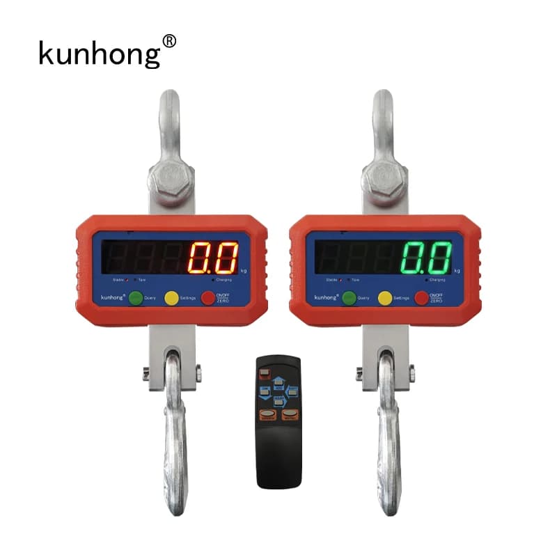 Hook 200kg Led Crane Luggage 1000kg OCS Scales Capacity Computing Weight with Industrial Electronic Ton Digital Hanging Scale
