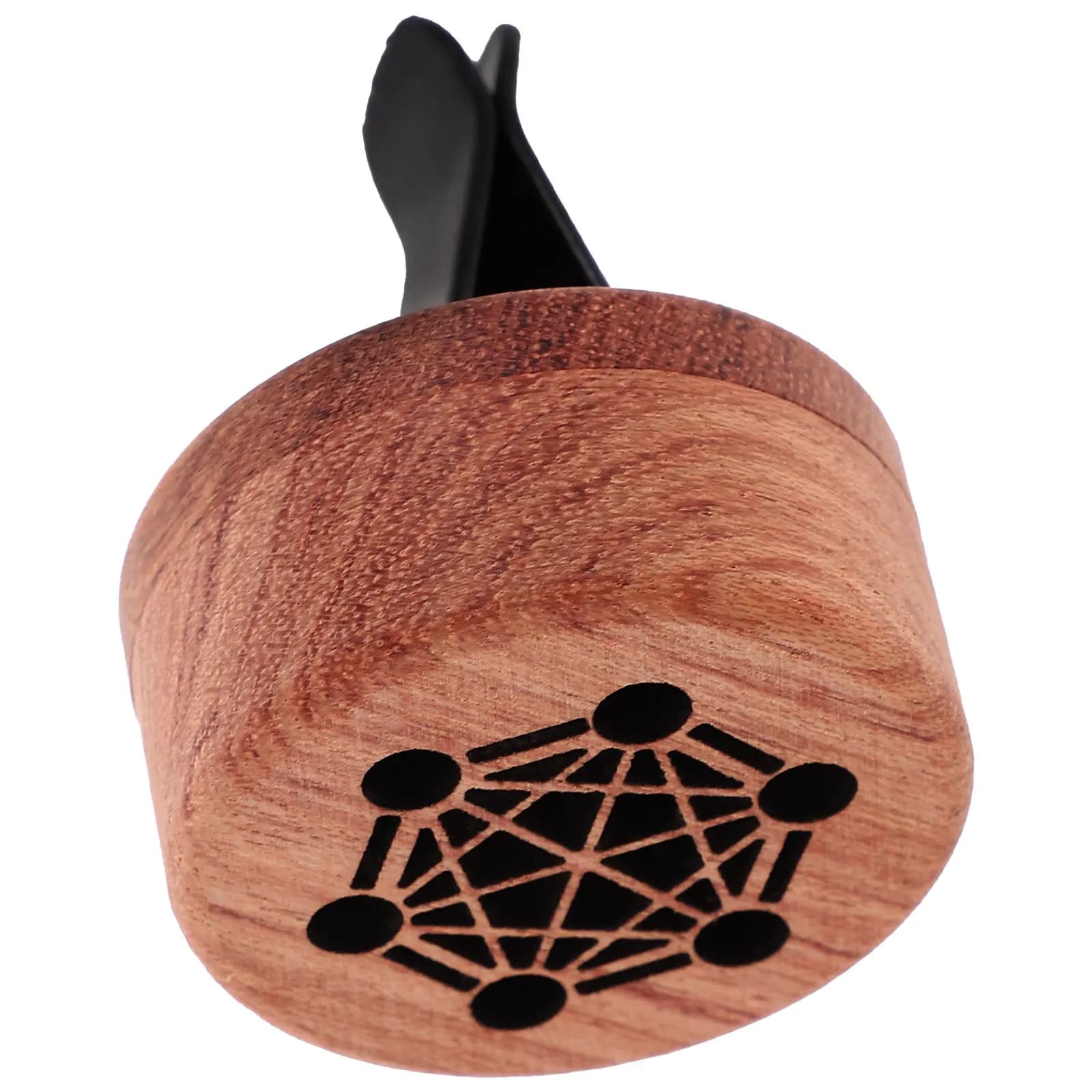 Diffusore di aromi in legno per auto, clip deodorante per interni auto, profumatore decorativo per auto