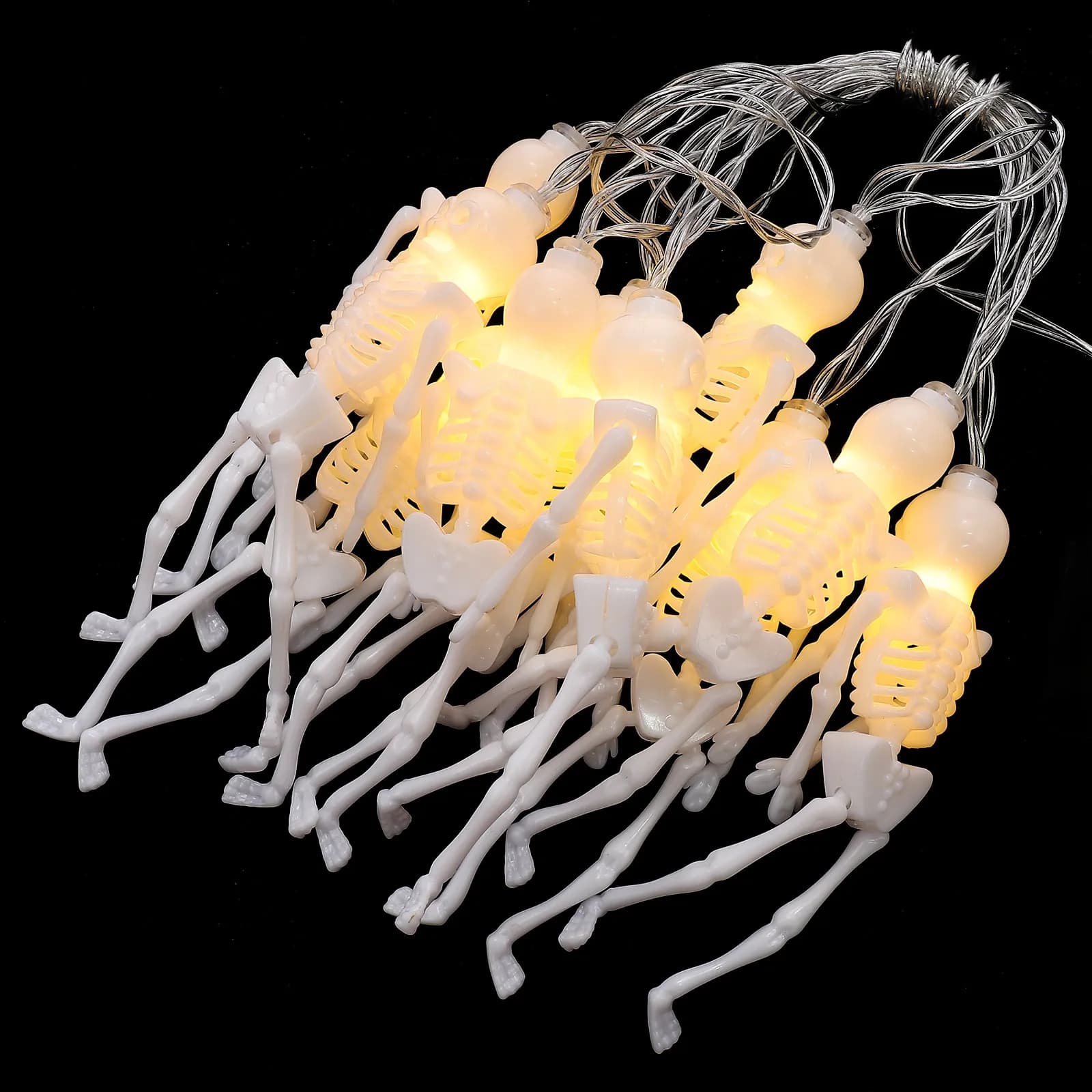 Luci a LED a Tema Halloween, Materiale Premium, Decorazioni per Feste e Casa, Catena Luminosa